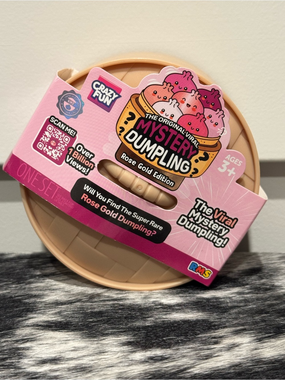 RARE authentic RMS rose gold dumpling